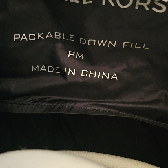 Michael Kors Black Puffer Jacket - Picture 7 of 8